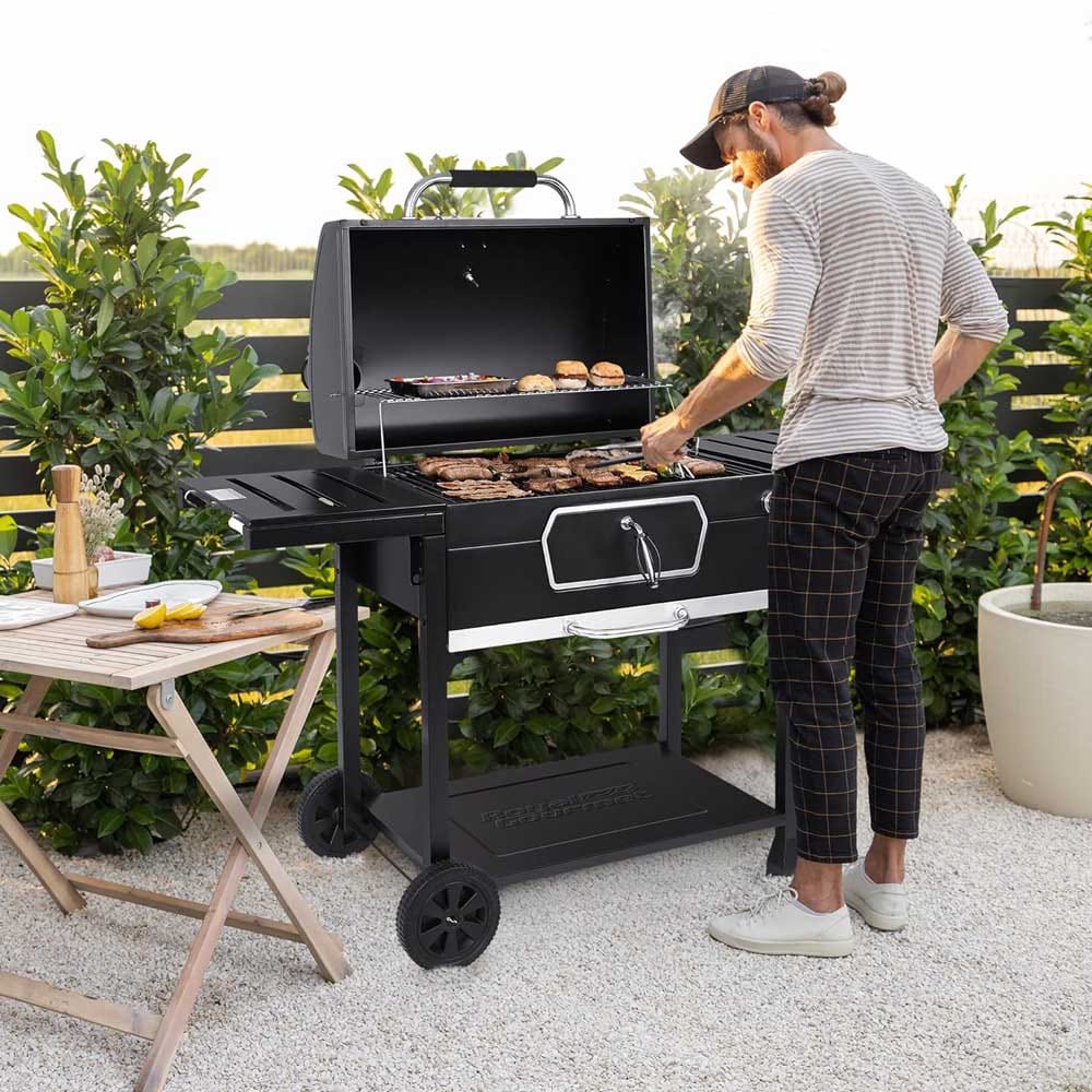 Deluxe BBQ Smoker - Expect Yummy Food