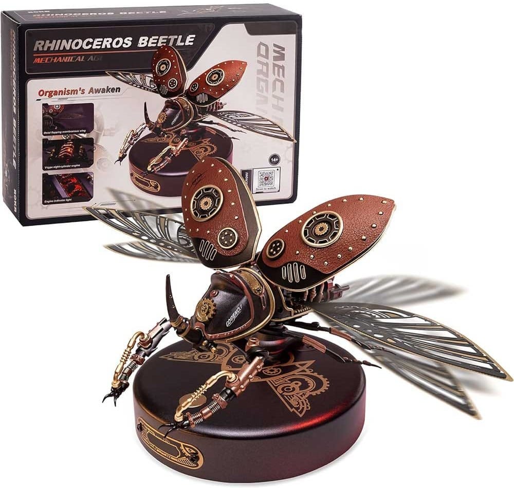 Rhinoceros Beetle Model Building Kit