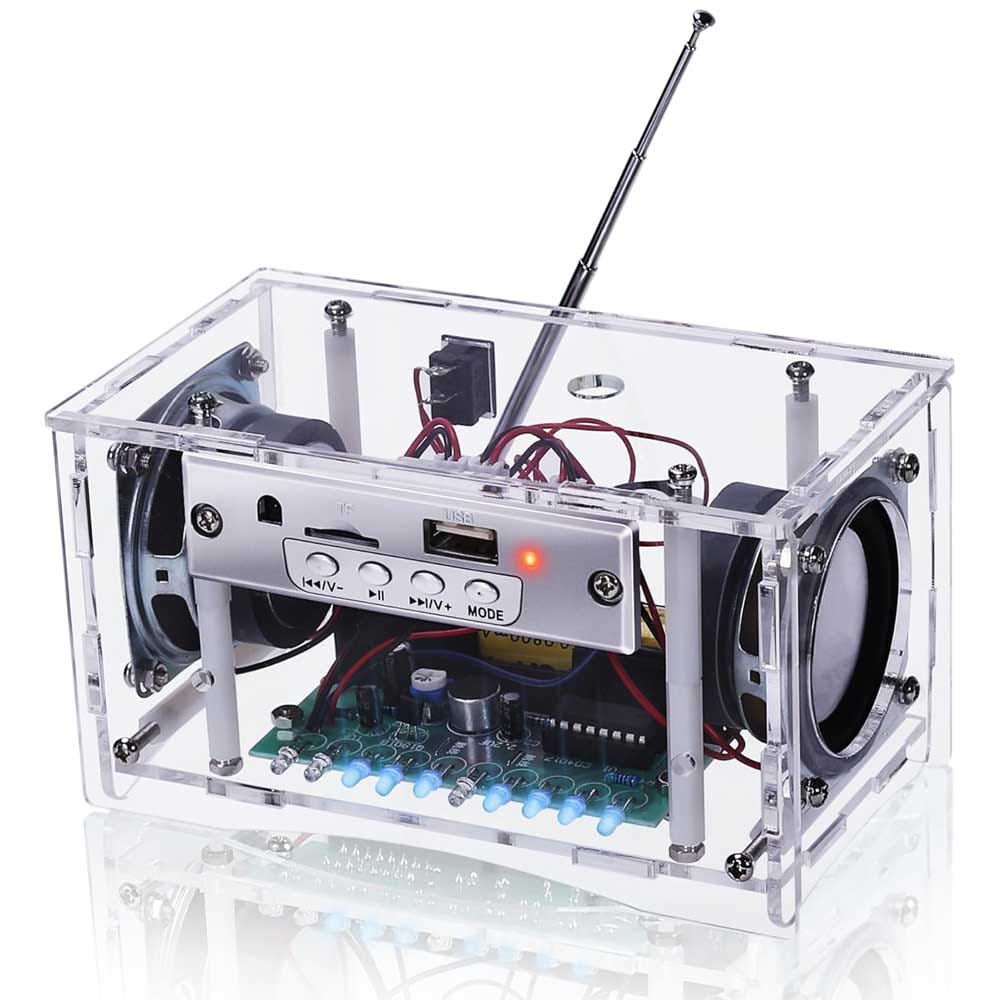 Rechargeable DIY Radio & Bluetooth Speaker Kit