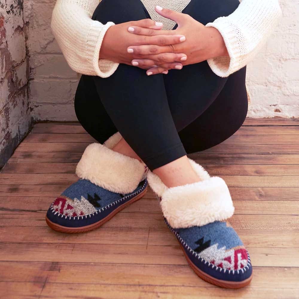 Alpine Moritz Indoor Outdoor Bootie Slippers