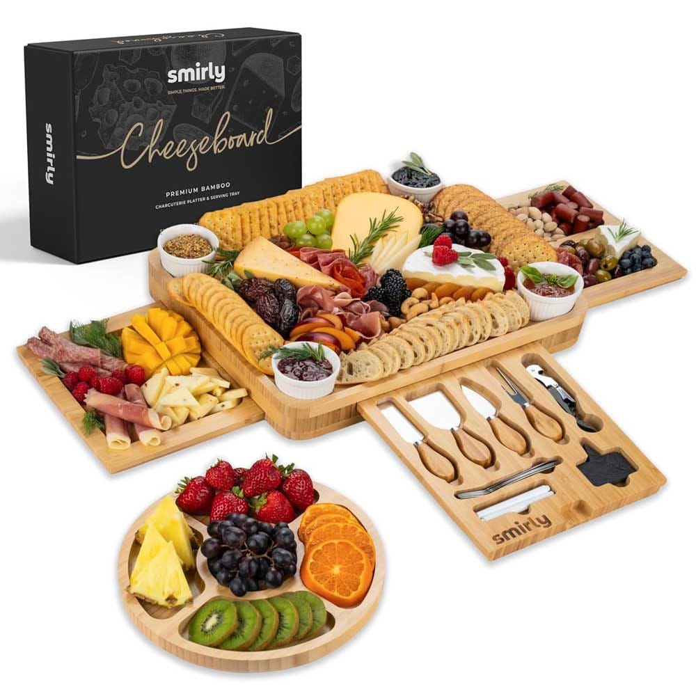 Charcuterie Board Gift Set With Cutting Board