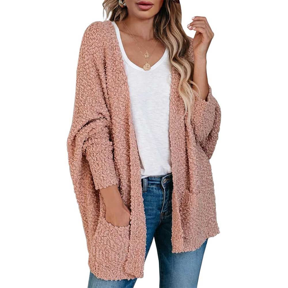 Chunky Popcorn Cardigan