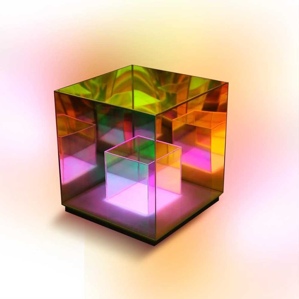 Science Gifts - Concentric Cube Lamp