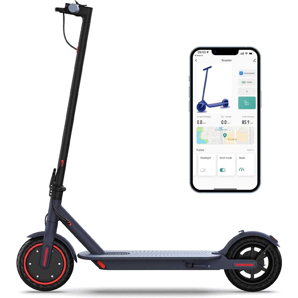 Electric Scooter - 21 Miles Long Range - Wonderful Travels!