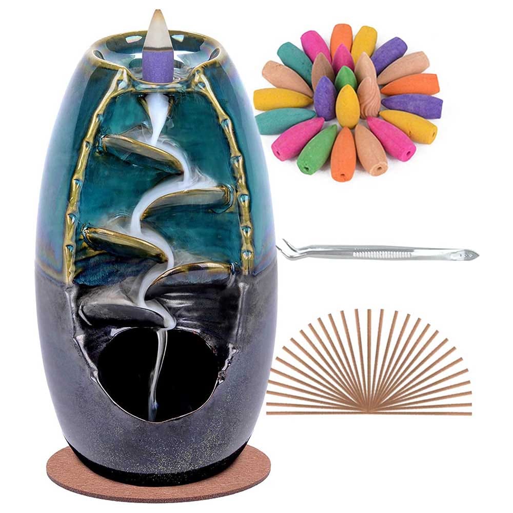 Ceramic Incense Burner Waterfall