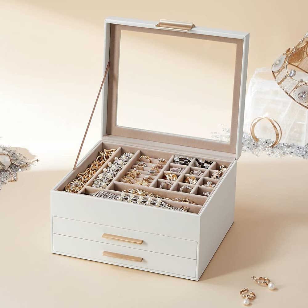 Wedding Ring Jewelry Box - Anniversary Gifts for Her