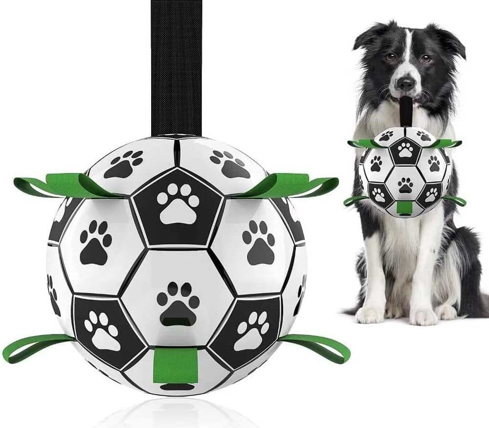 Soccer Ball with Straps - Gifts For Fur Baby