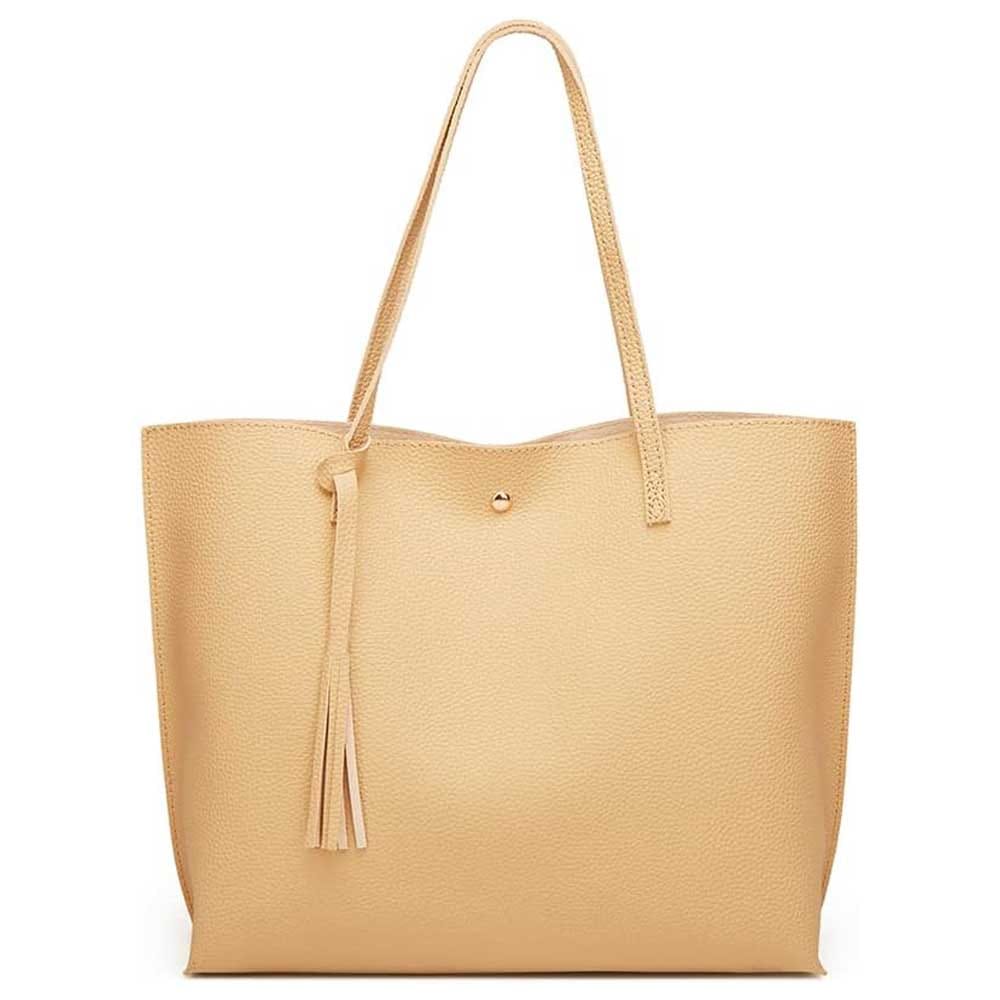 Soft Faux Leather Tote Bag - Different colors match mom's skin tones