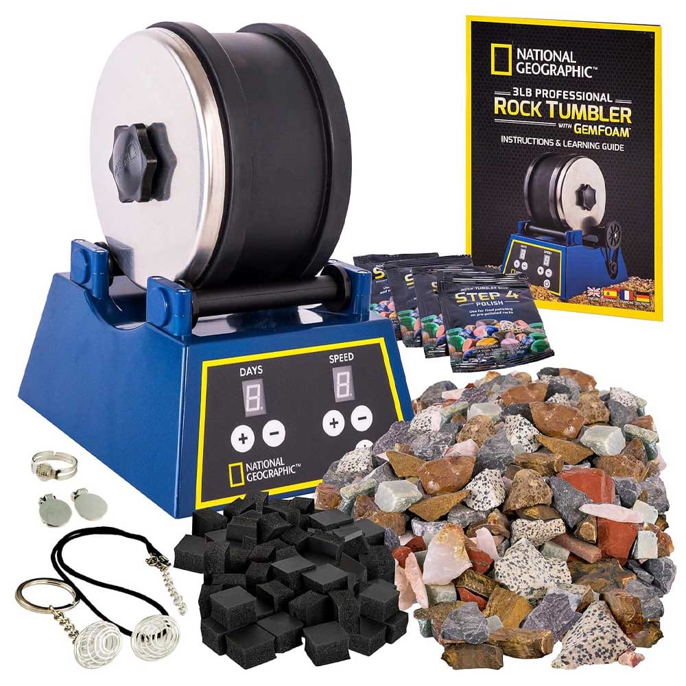 Earth Chemistry - NATIONAL GEOGRAPHIC Rock Tumbler Kit