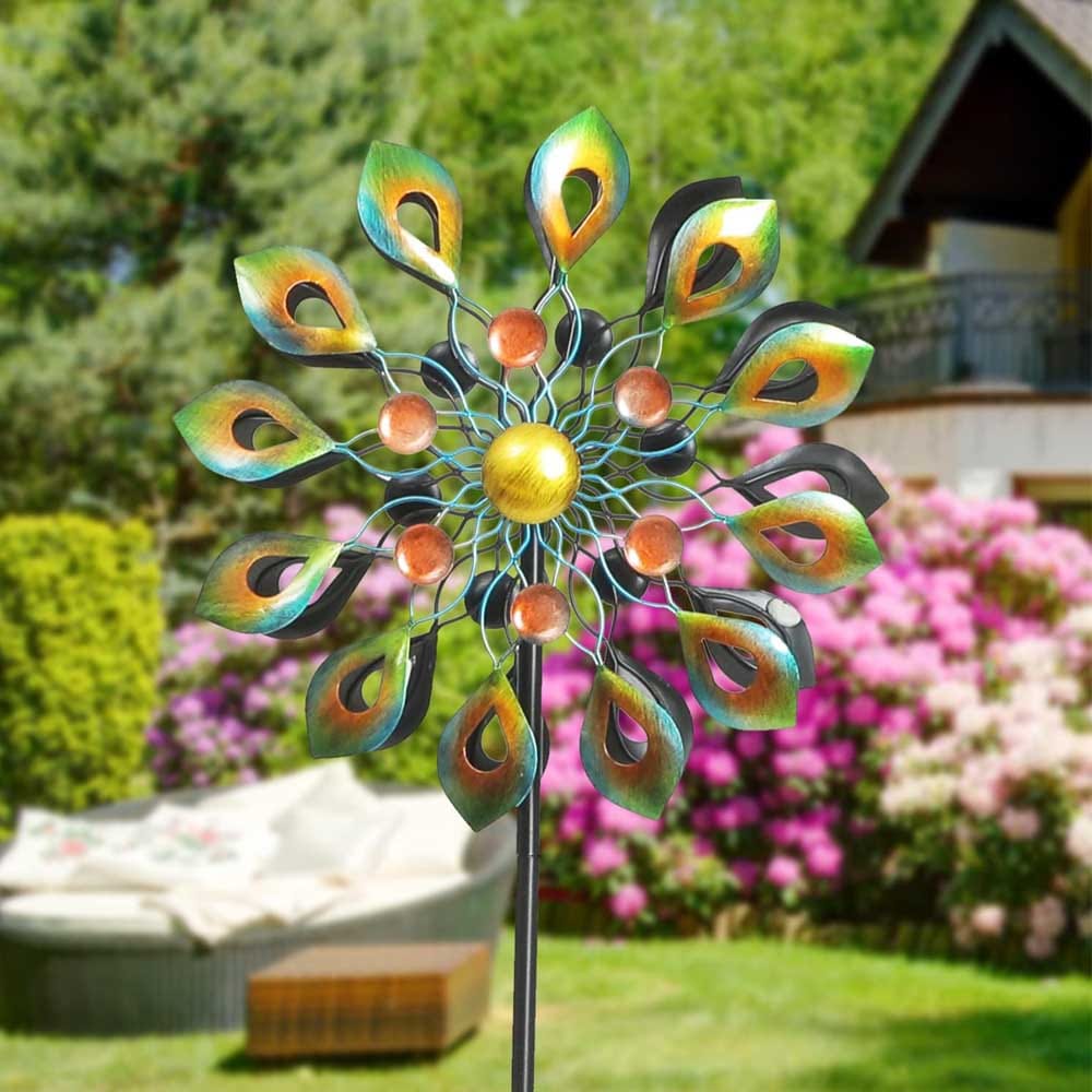 Kinetic Wind Spinner Art