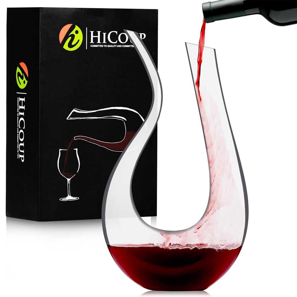 Red Wine Decanter with Aerator